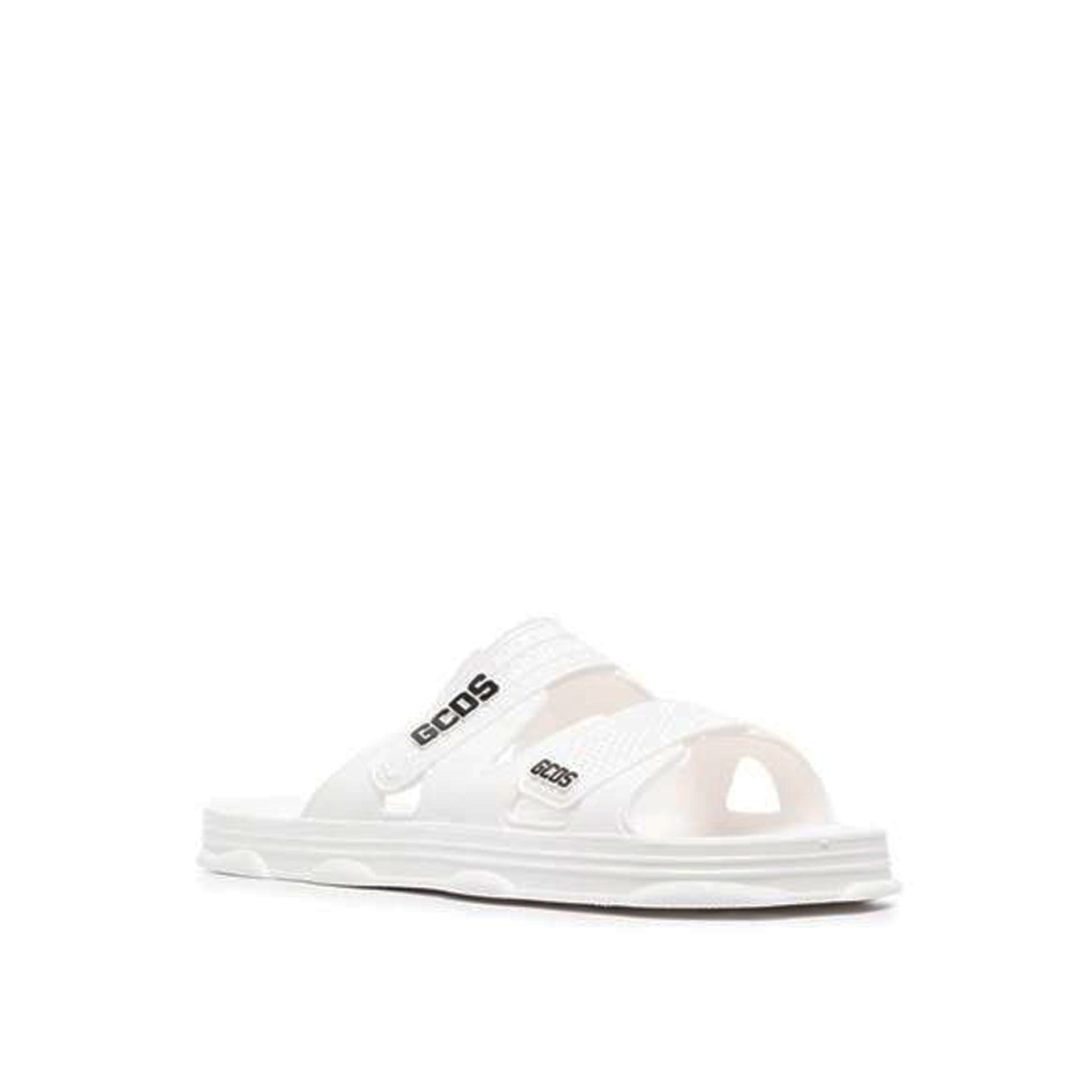 Gcds Rubber Logo Flats Sandals - Banlieue91 -