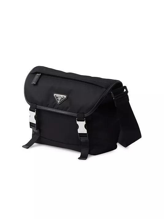 Prada Re-Nylon and Saffiano Leather Shoulder Bag - Banlieue91