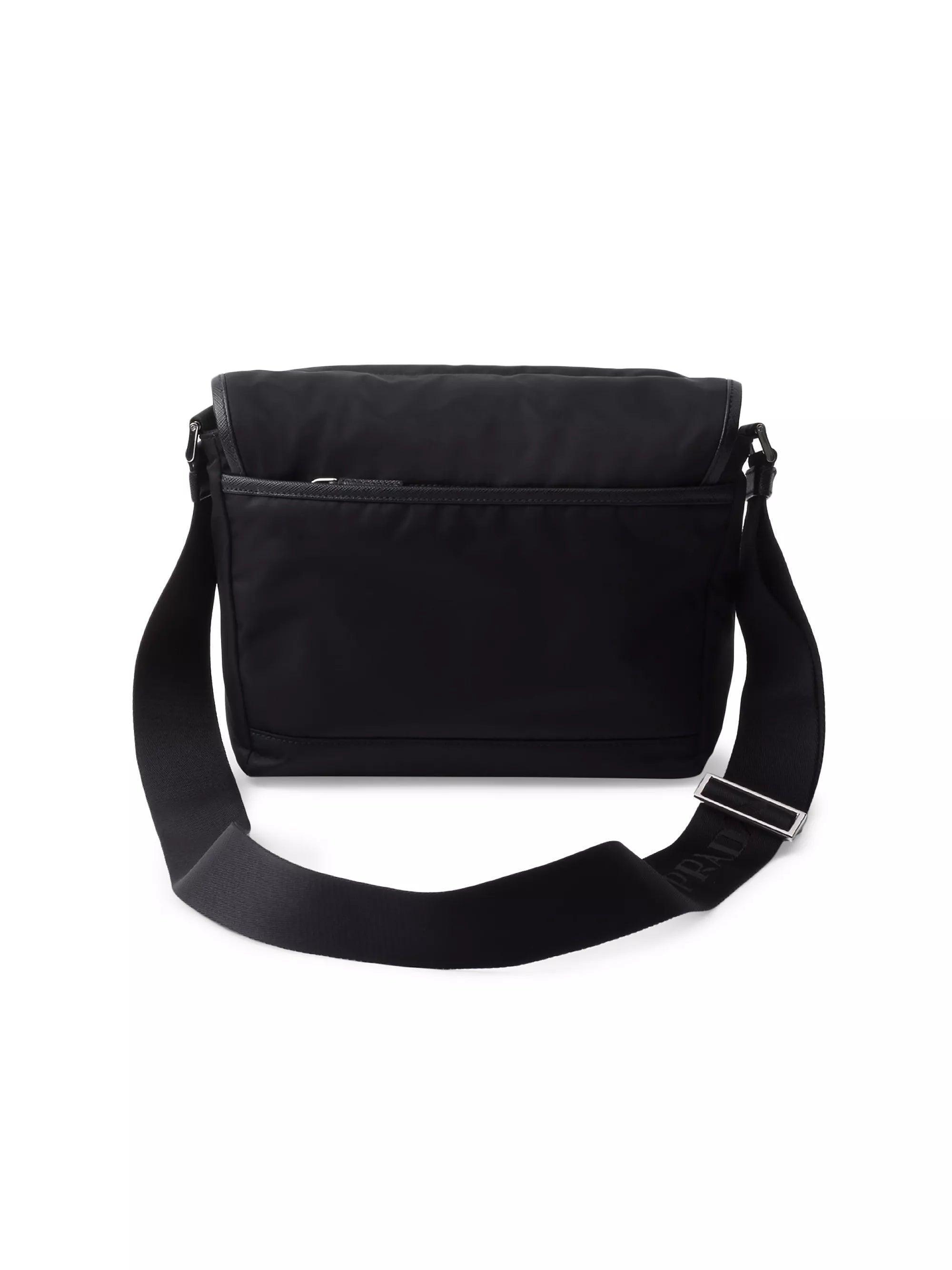 Prada Re-Nylon and Saffiano Leather Shoulder Bag - Banlieue91