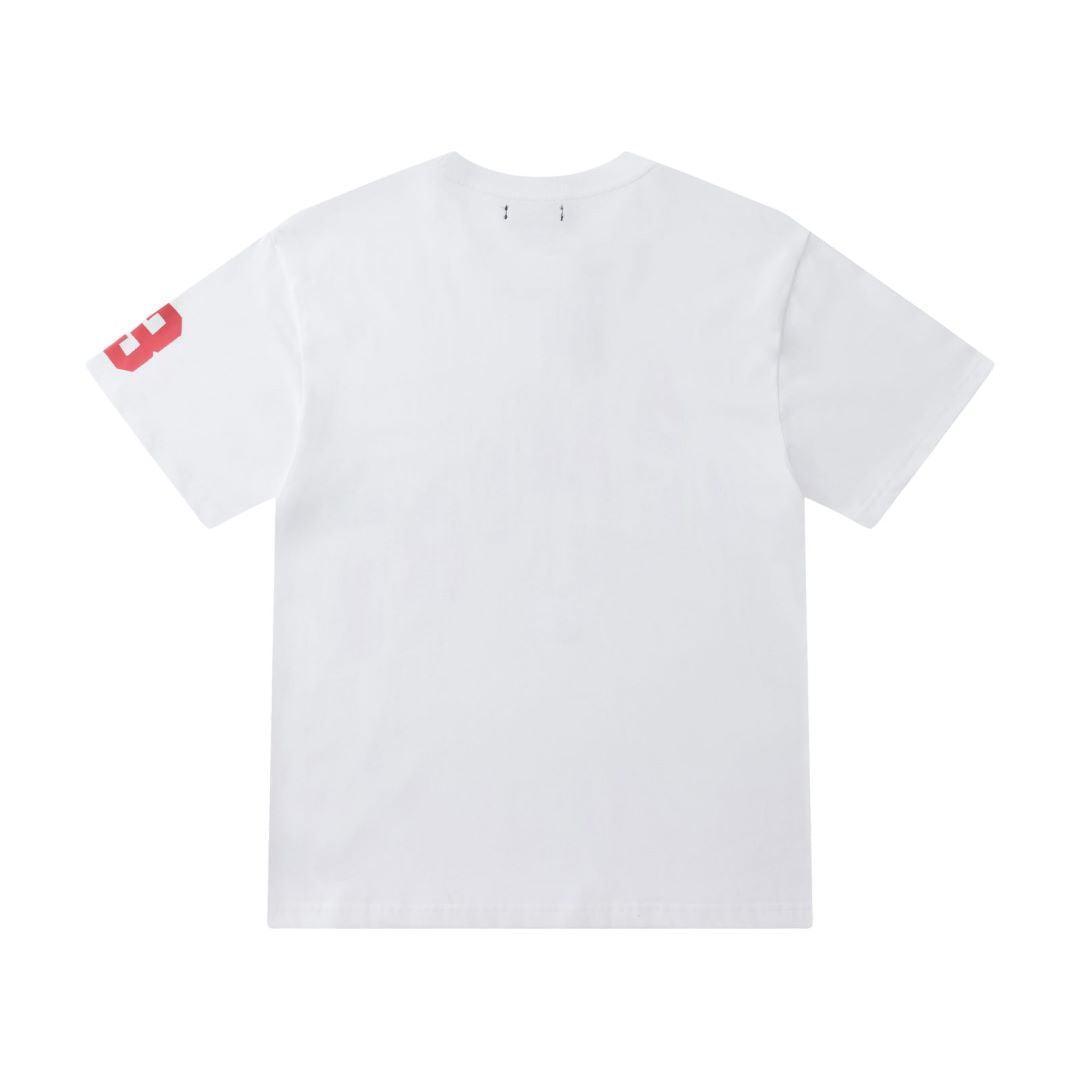 Amiri 22 White T-Shirt Without Collar - Banlieue91