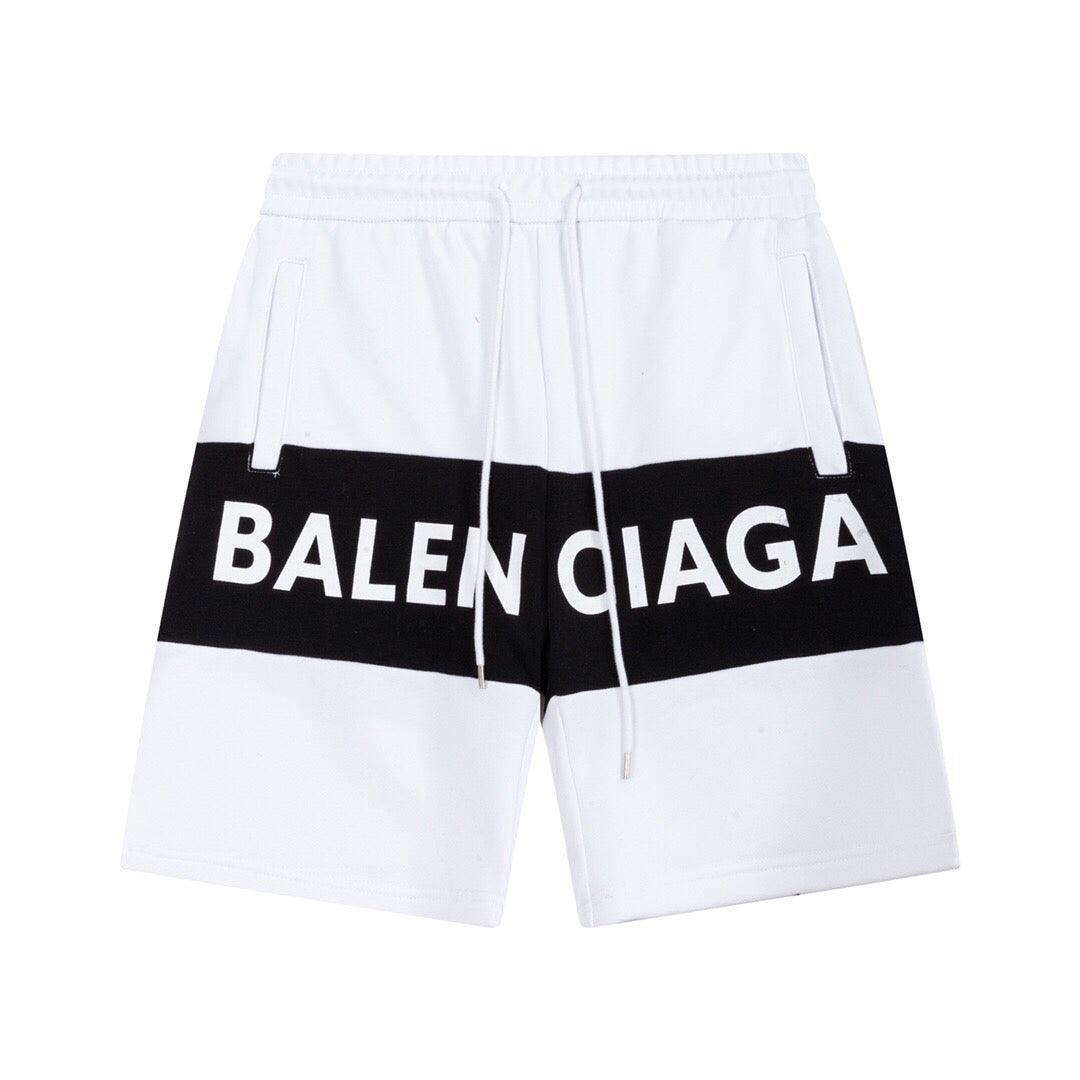 Balenciaga Sport Short Pant 'White/Black' - Banlieue91
