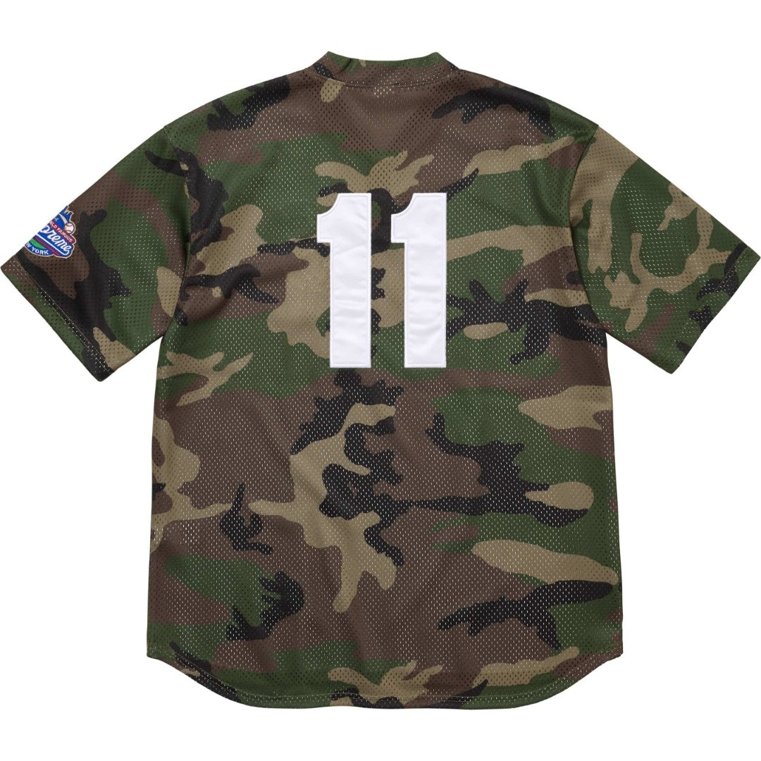 Supreme S Logo Baseball Henley - Banlieue91 -