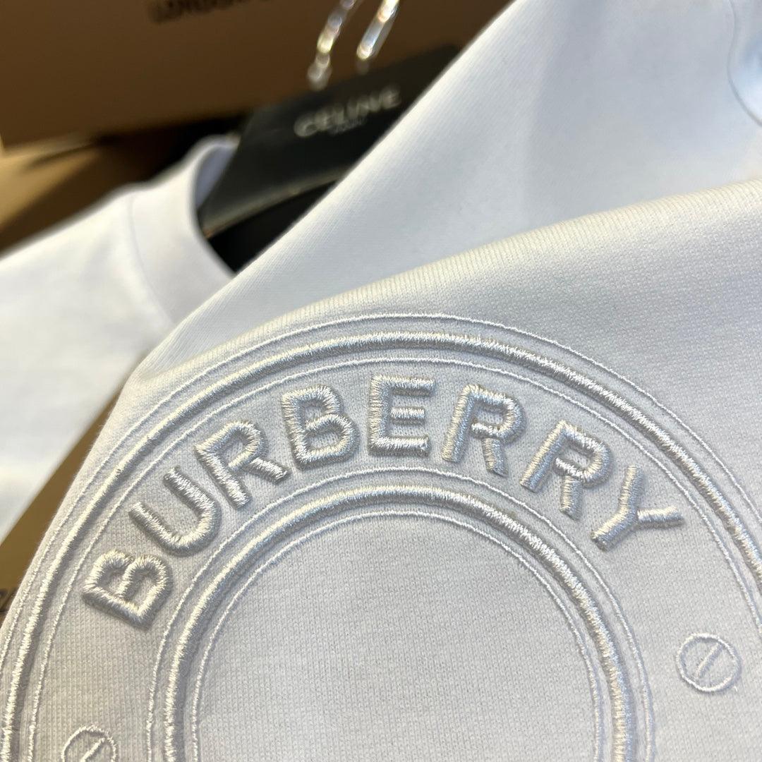 Burberry T-Shirt Without Collar 'White' - Banlieue91
