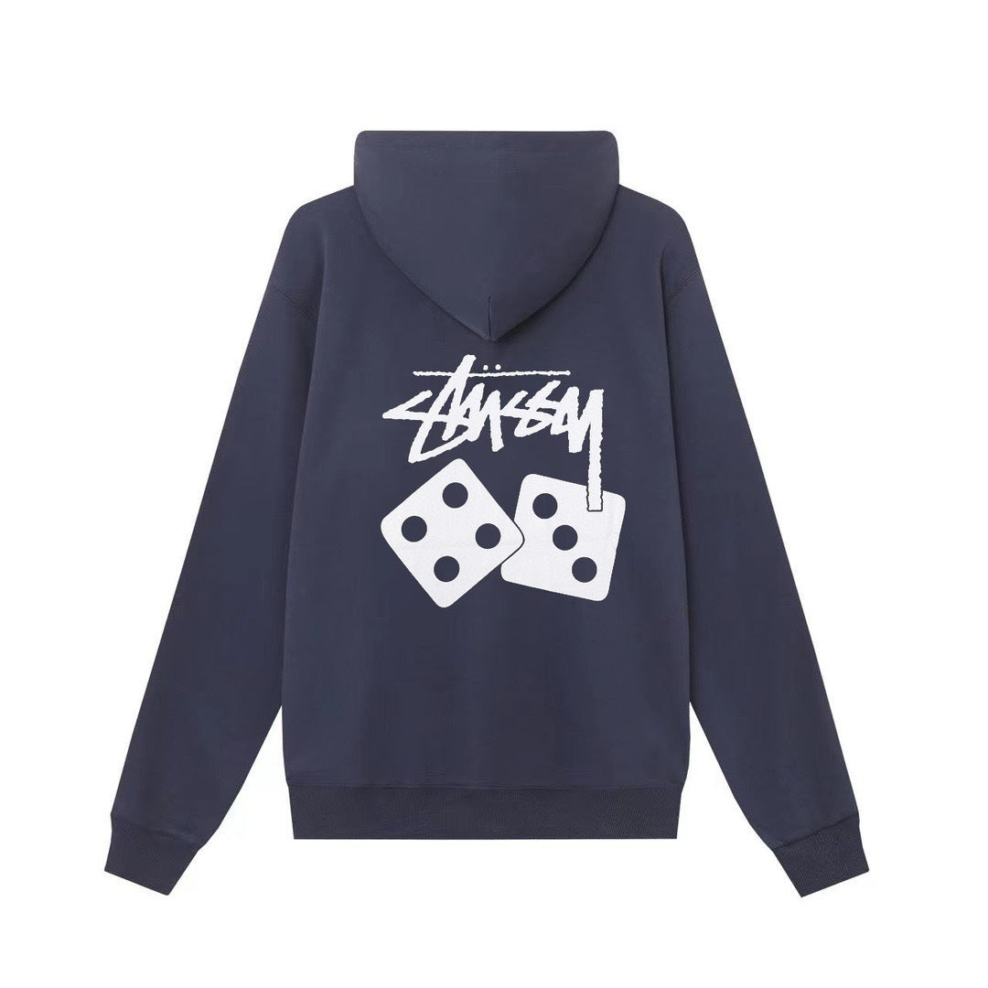 Stussy Dice Hoodie in Blue - Banlieue91 -