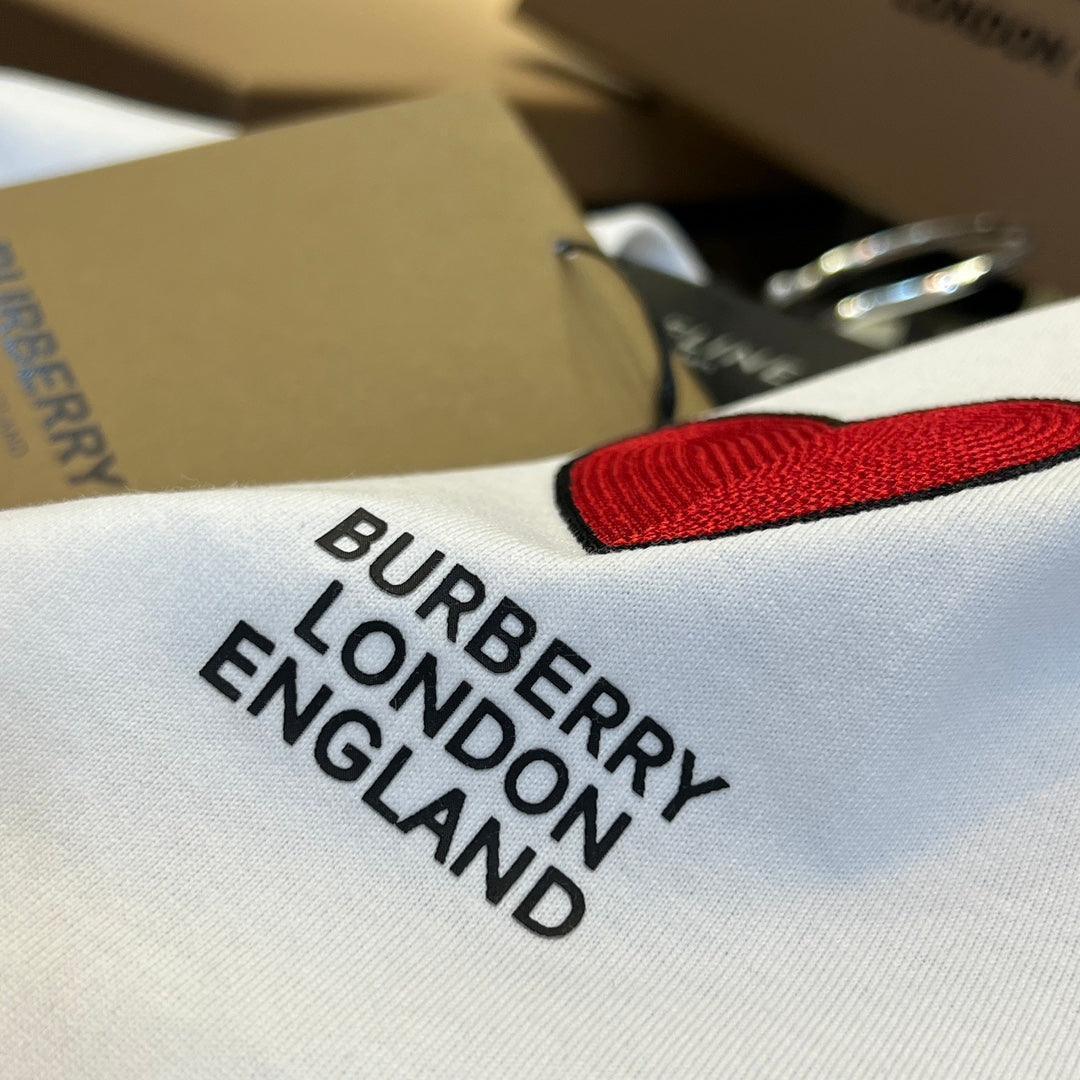 Burberry T-Shirt Without Collar 'White' - Banlieue91