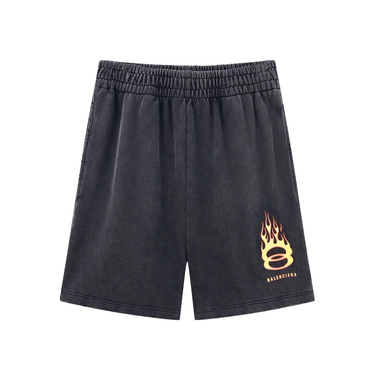 Balenciaga Sport Short Pant 'Smoke Black' - Banlieue91