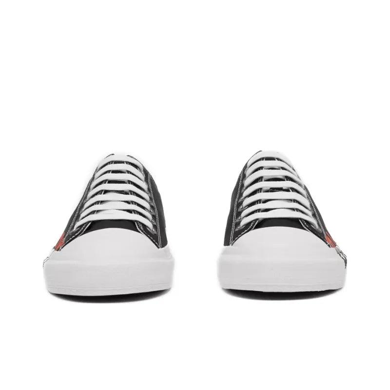 Burberry Logo Print Cotton Black Red White - Banlieue91 -