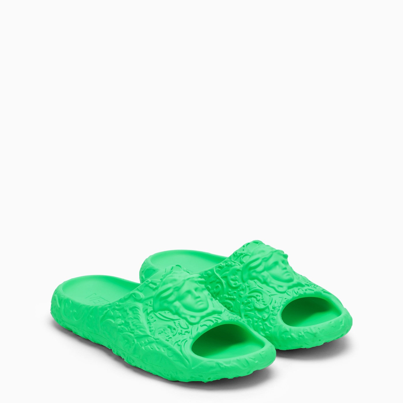 Versace Medusa Dimension Lime Slide - Banlieue91 -