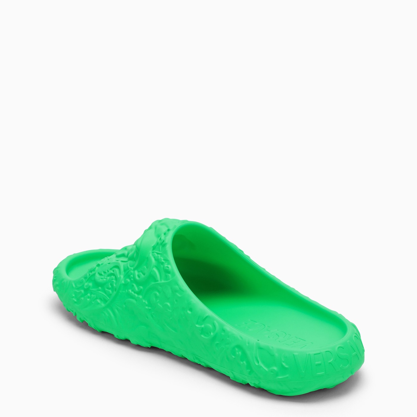 Versace Medusa Dimension Lime Slide - Banlieue91 -