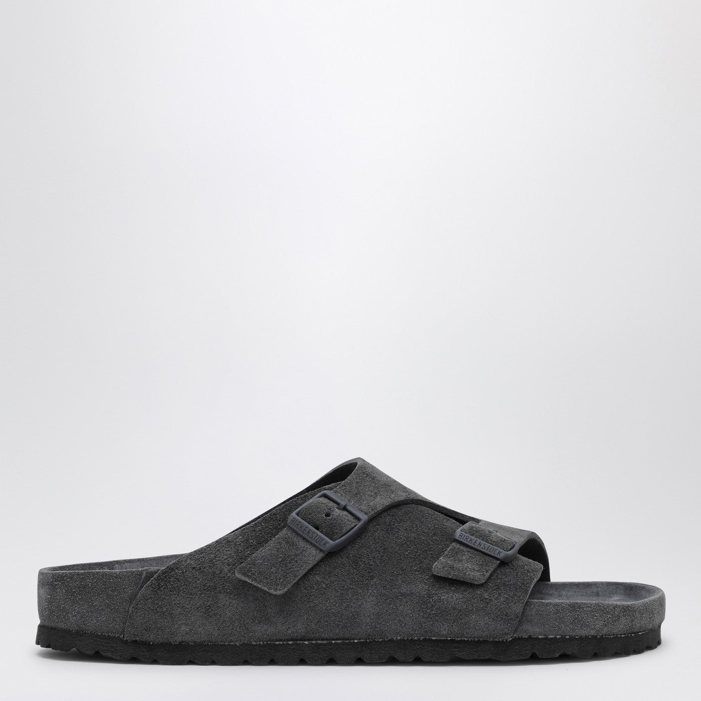 Birkenstock Slide Zürich Exquisite Grey In Suede - Banlieue91 -