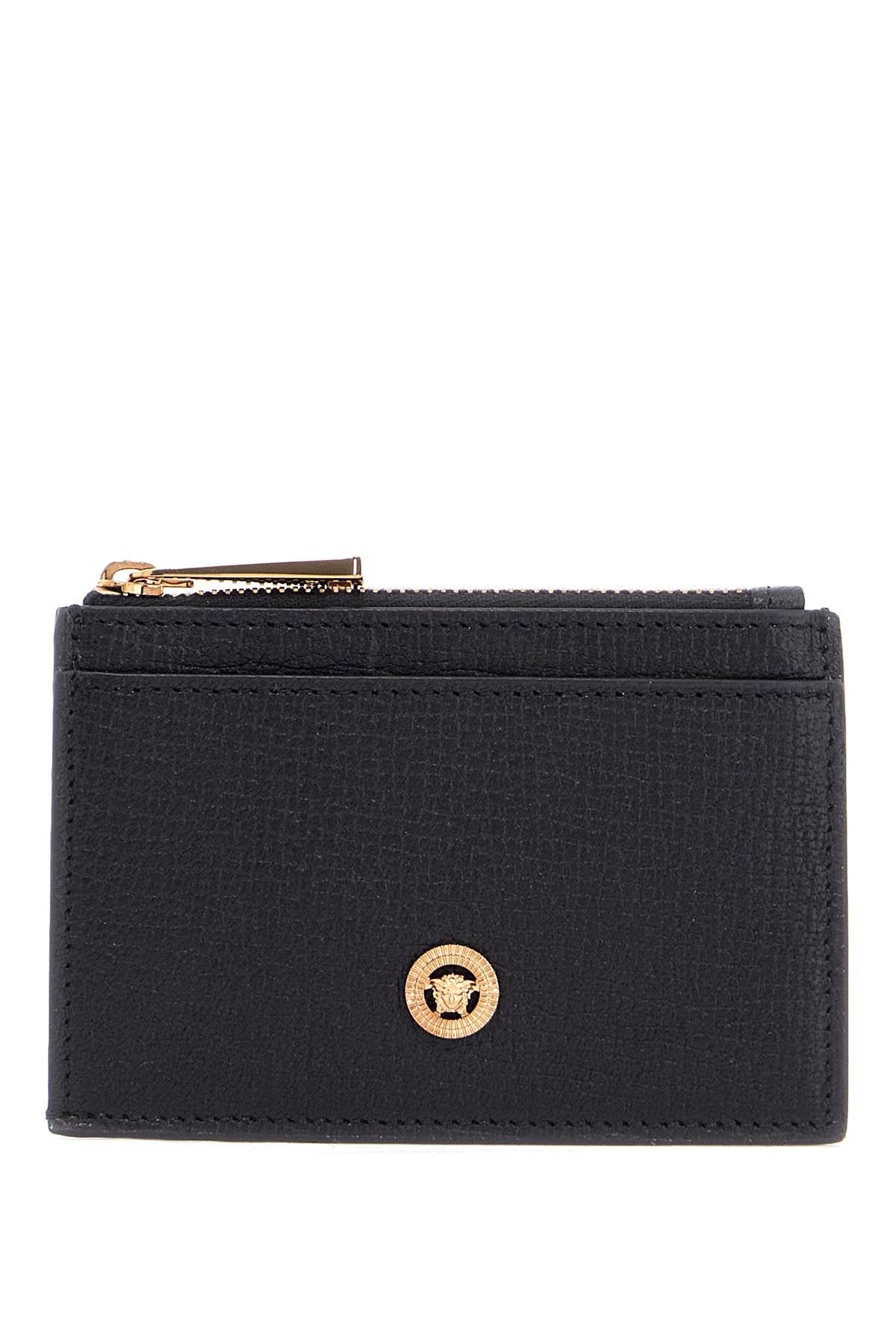 VERSACE Mini Leather Card Holder with Zip - Banlieue91 -