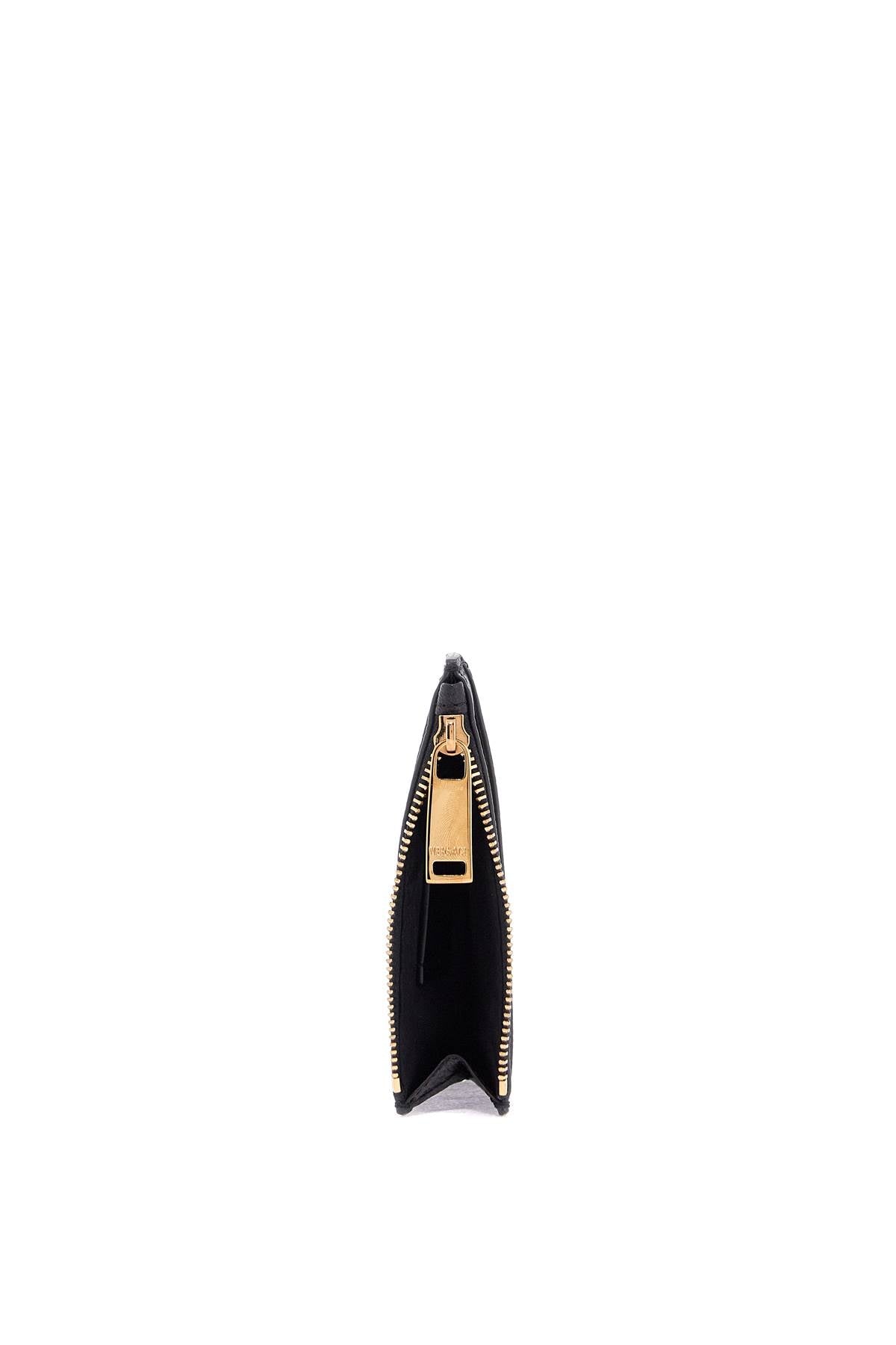 VERSACE Mini Leather Card Holder with Zip - Banlieue91 -