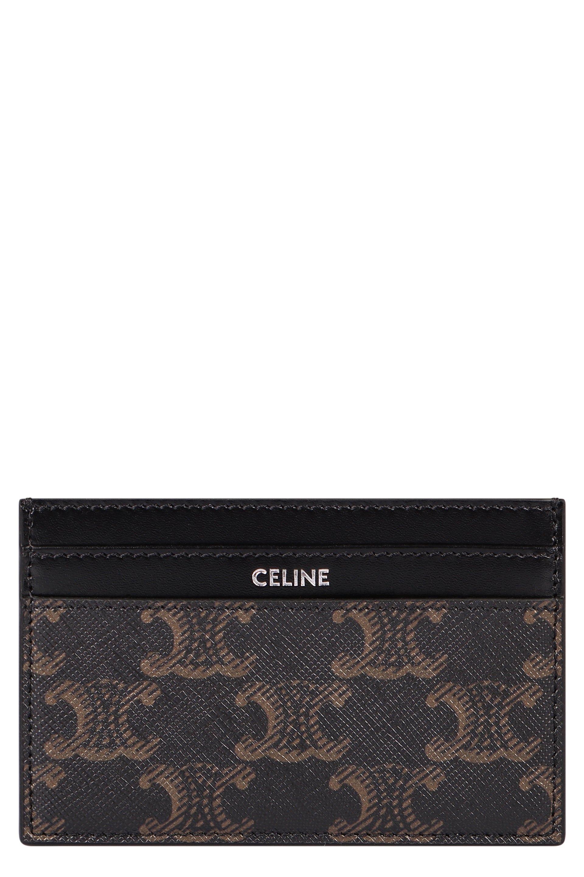 CELINE Mini Triomphe Cardholder with Premium Finish - Banlieue91 -