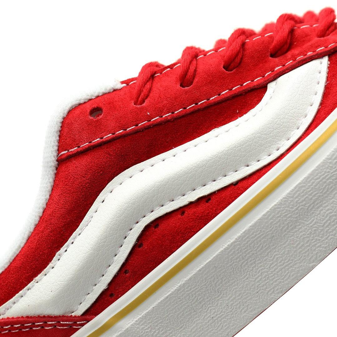 Vans Vault Knu-Skool VR3 LX "White/Red/Gold" - Banlieue91