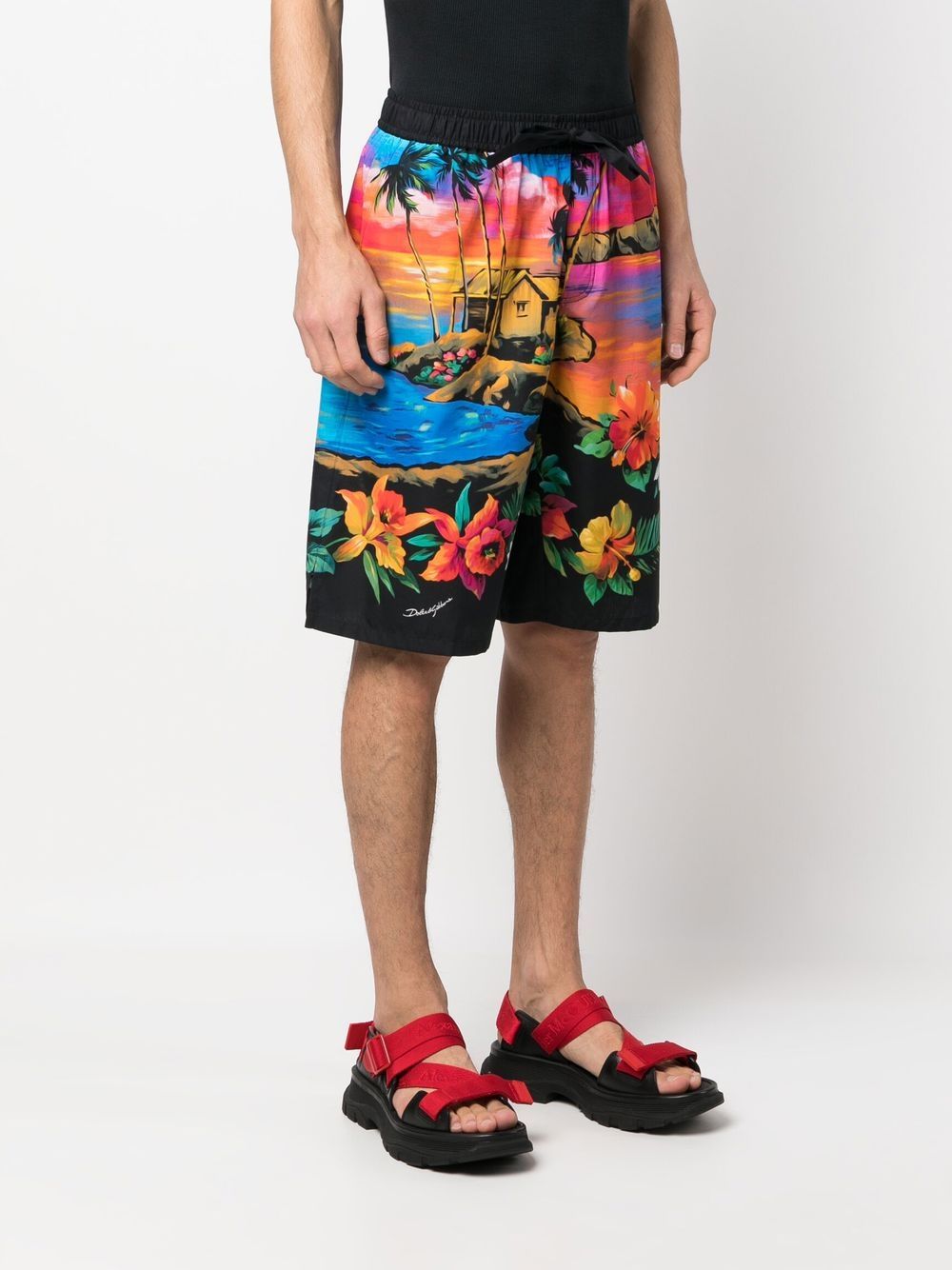 Dolce & Gabbana Printed Shorts - Banlieue91 -