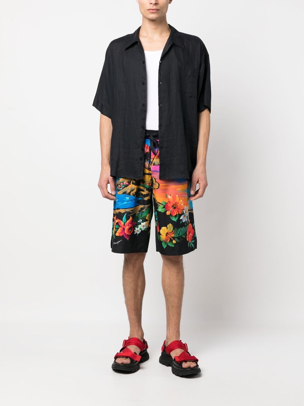 Dolce & Gabbana Printed Shorts - Banlieue91 -