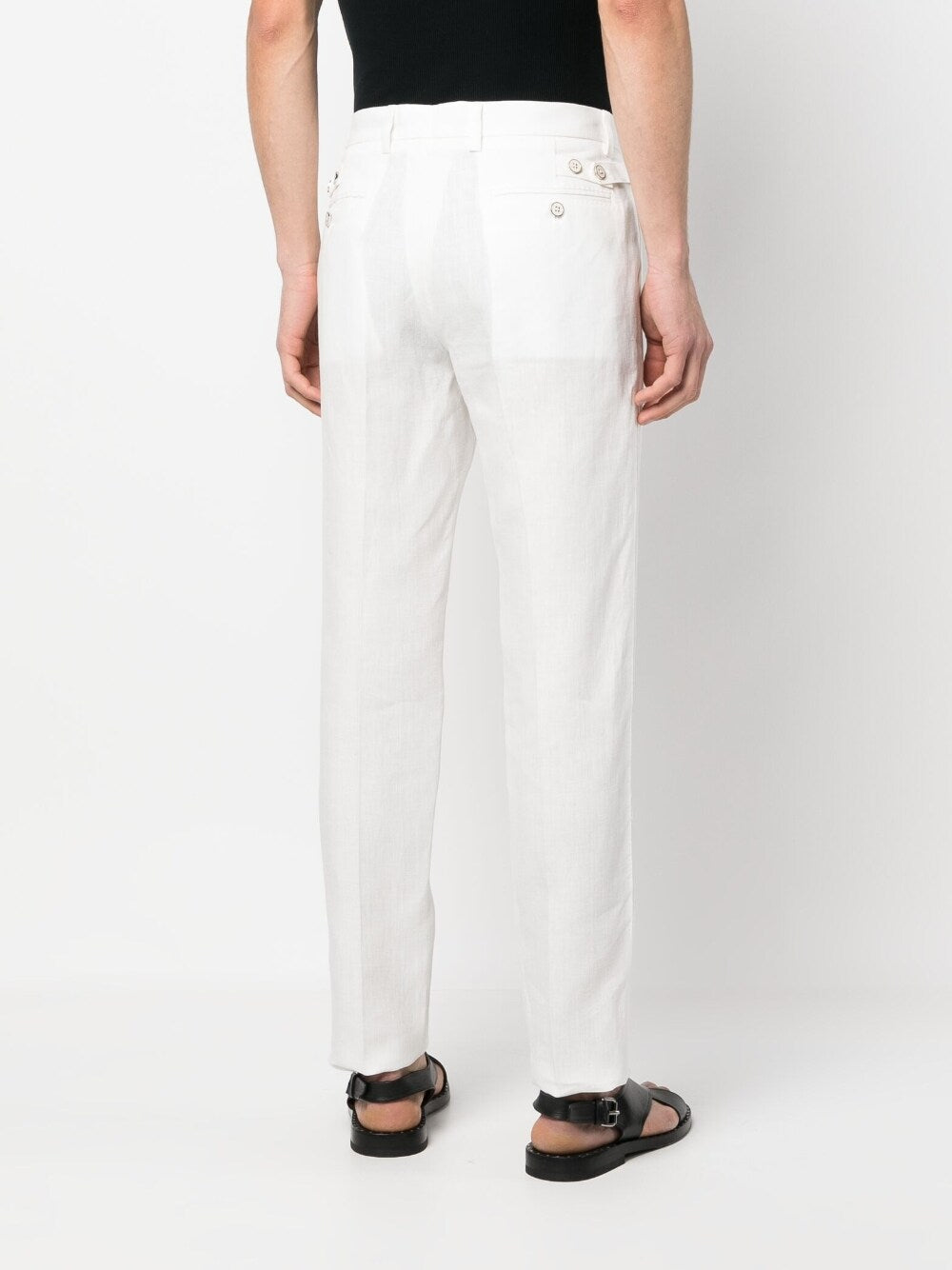 Dolce & Gabbana Linen Trousers - Banlieue91 -