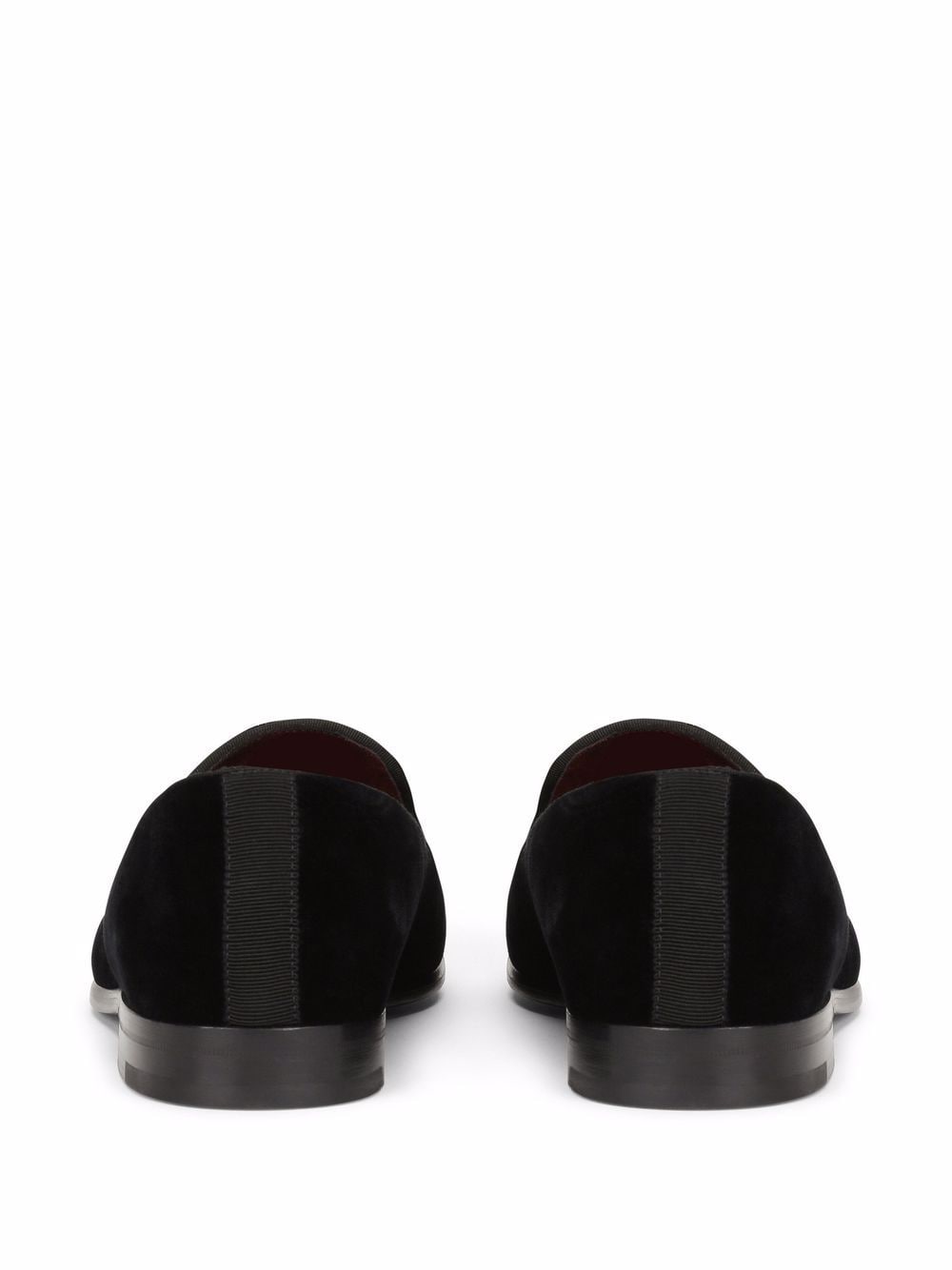 Dolce & Gabbana Logo Velvet Loafers - Banlieue91 -
