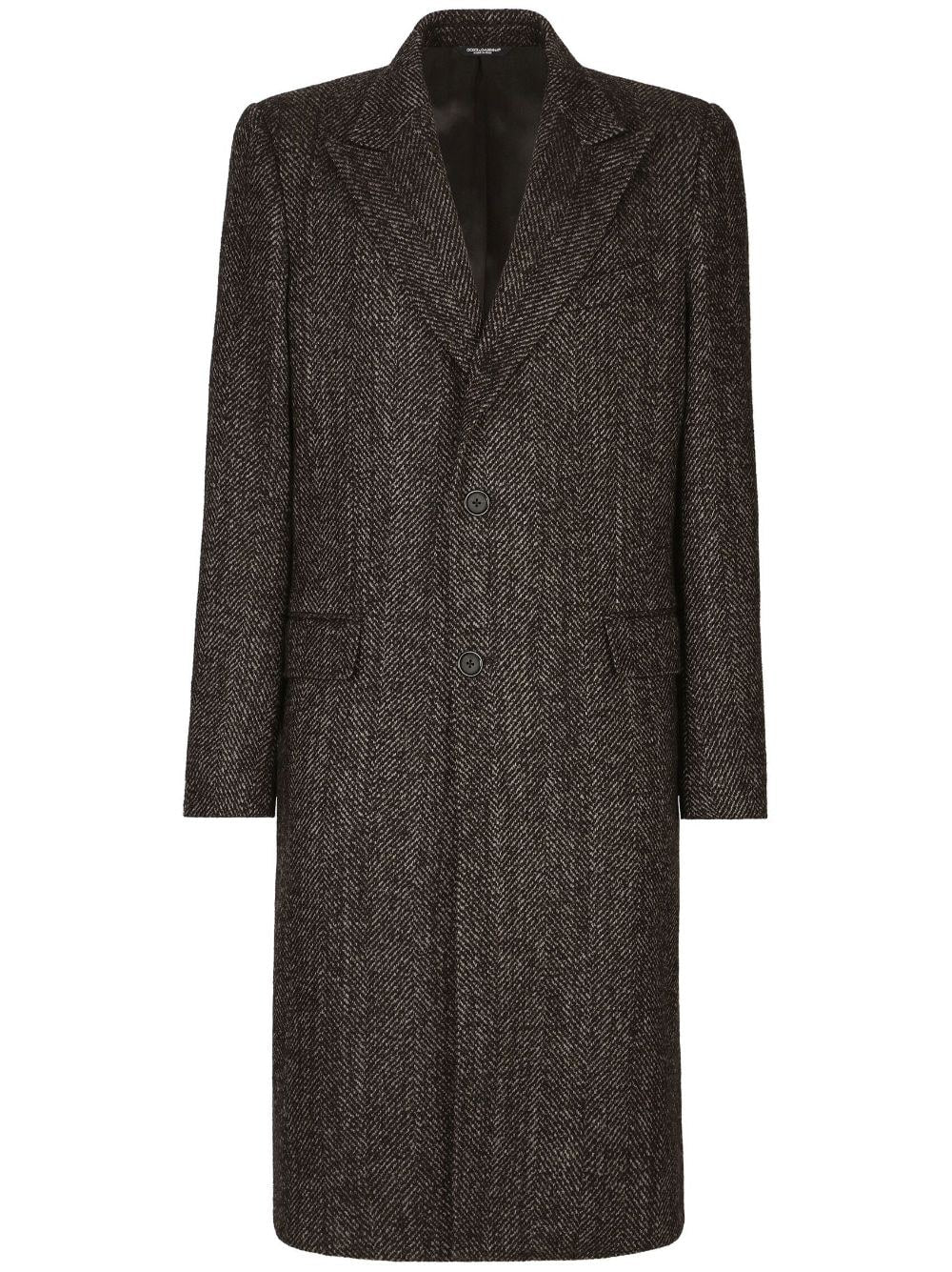 Dolce & Gabbana Wool Single Breasted Coat - Banlieue91 -