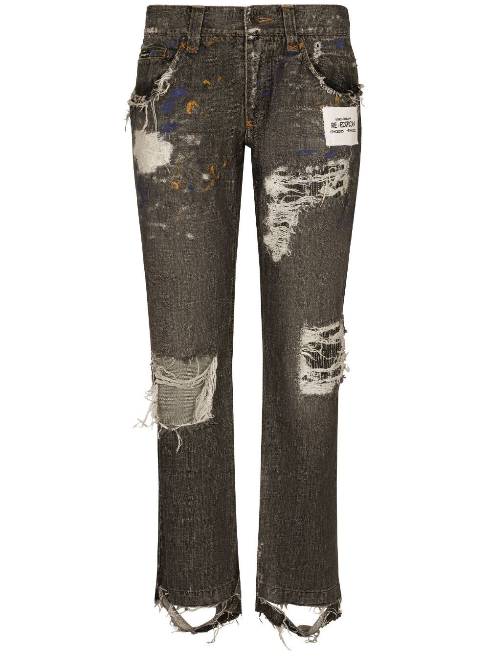 Dolce & Gabbana Ripped Denim Jeans - Banlieue91 -
