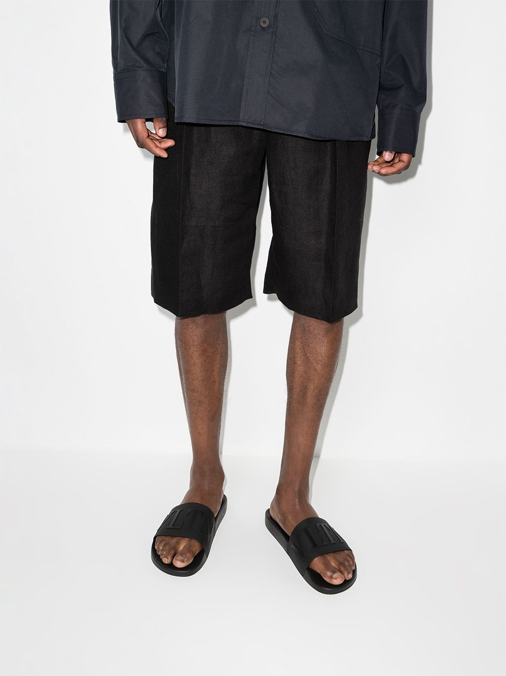 Valentino Garavani Vltn Rubber Pool Slides - Banlieue91 -