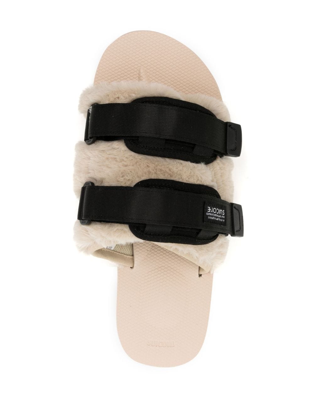Suicoke Nylon And Eco Fur Slides - Banlieue91 -