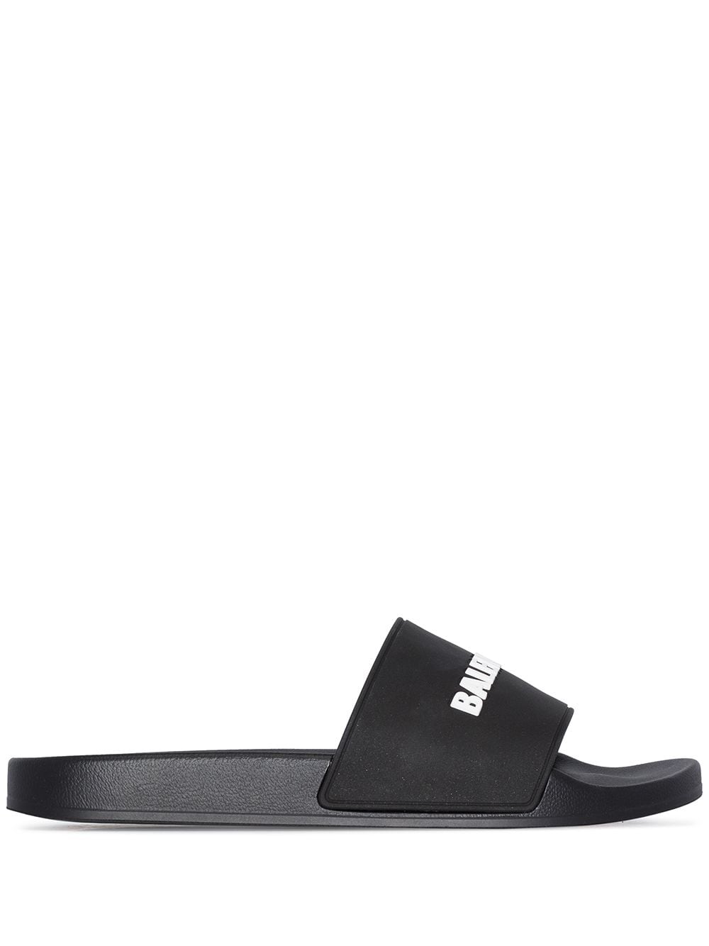 Balenciaga Logo Pool Slides - Banlieue91 -