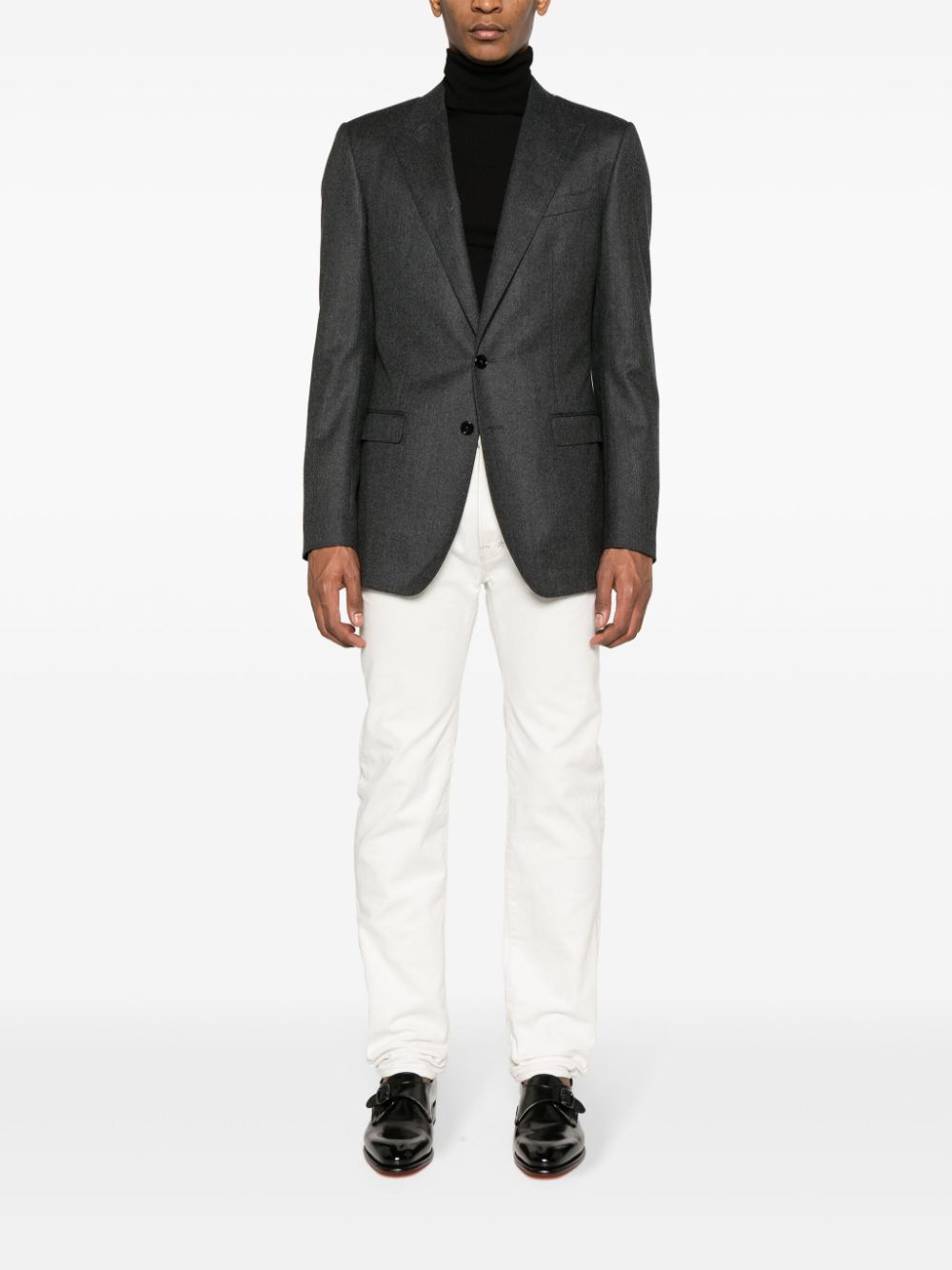 Dolce & Gabbana Wool Single Breasted Blazer Jacket - Banlieue91 -