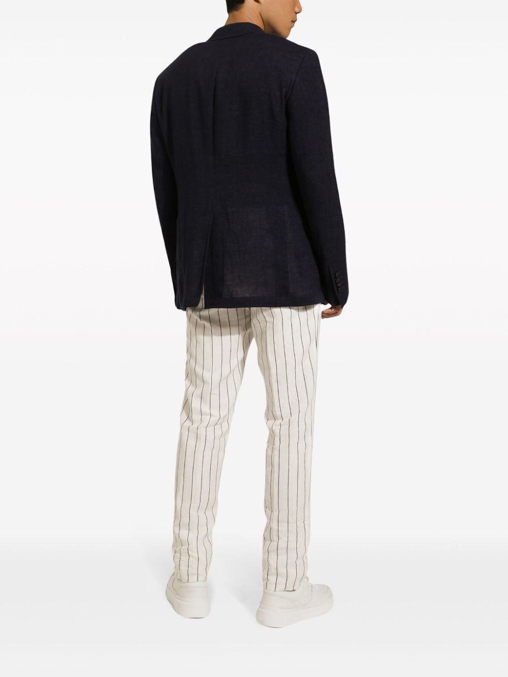 Dolce & Gabbana Sicilia Linen Sngle Breasted Jacket - Banlieue91 -