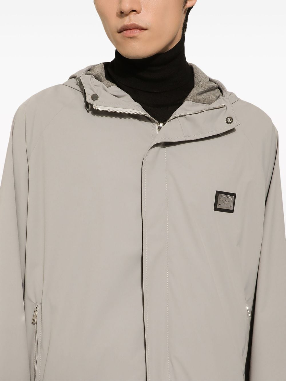 Dolce & Gabbana Nylon Hooded Jacket - Banlieue91 -