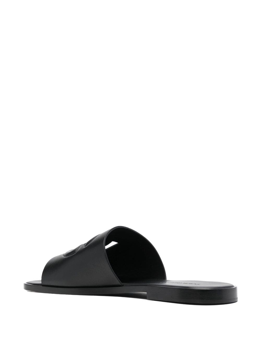 Dolce & Gabbana Dg Leather Flat Sandals - Banlieue91 -