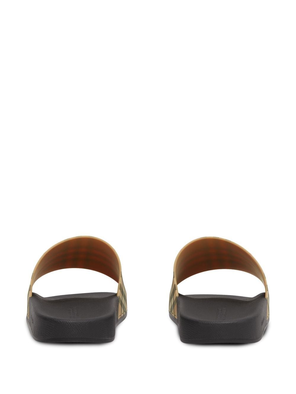 Burberry Check Pool Slides - Banlieue91 -