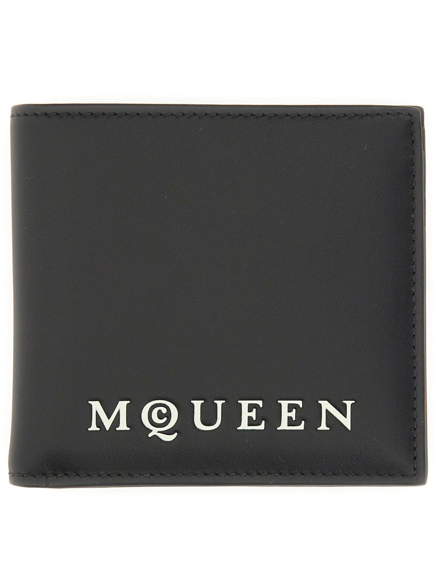 ALEXANDER MCQUEEN Mini Leather Skin Wallet for Men - Banlieue91 -