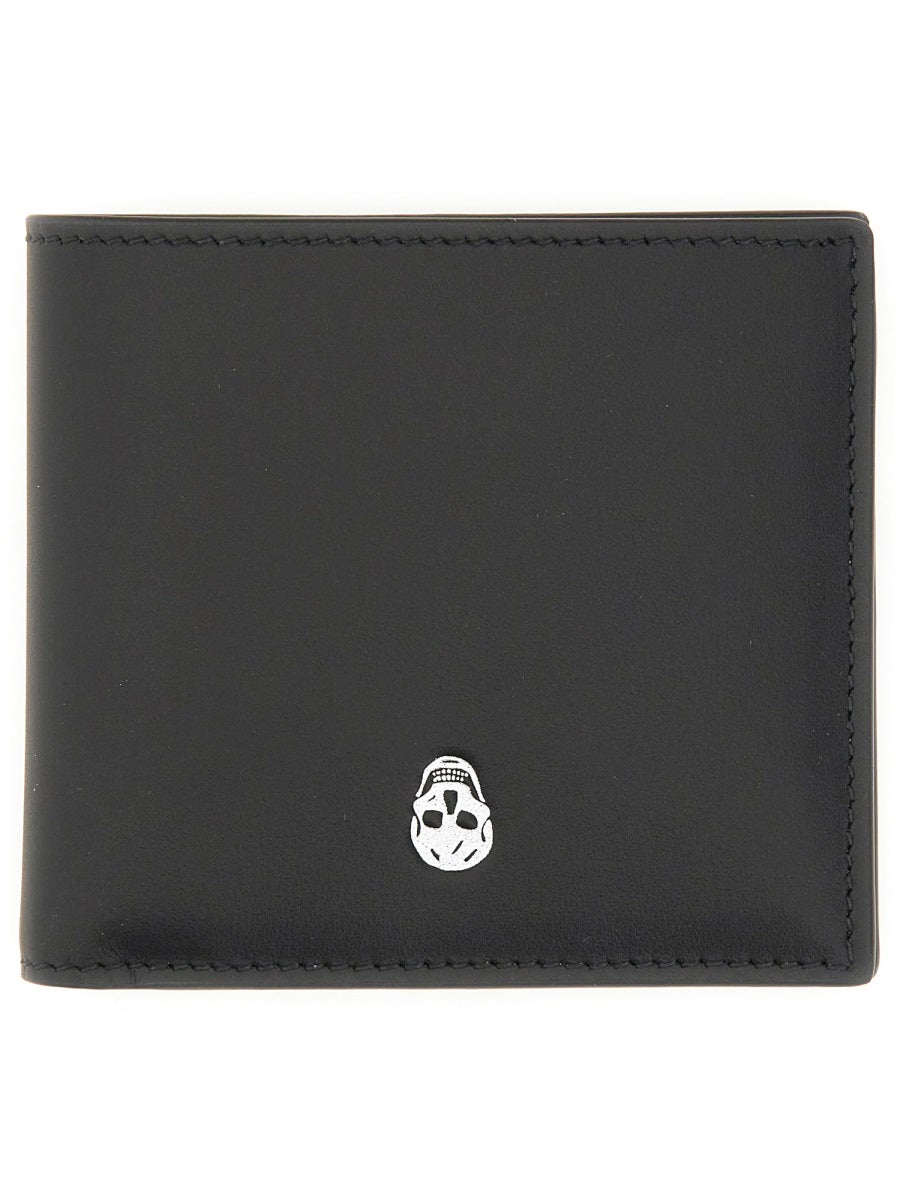 ALEXANDER MCQUEEN Mini Leather Skin Wallet for Men - Banlieue91 -