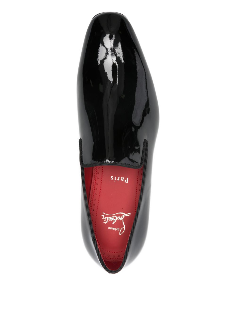 CHRISTIAN LOUBOUTIN Dandy Rocks Patent Leather Loafers for Men - Banlieue91 -