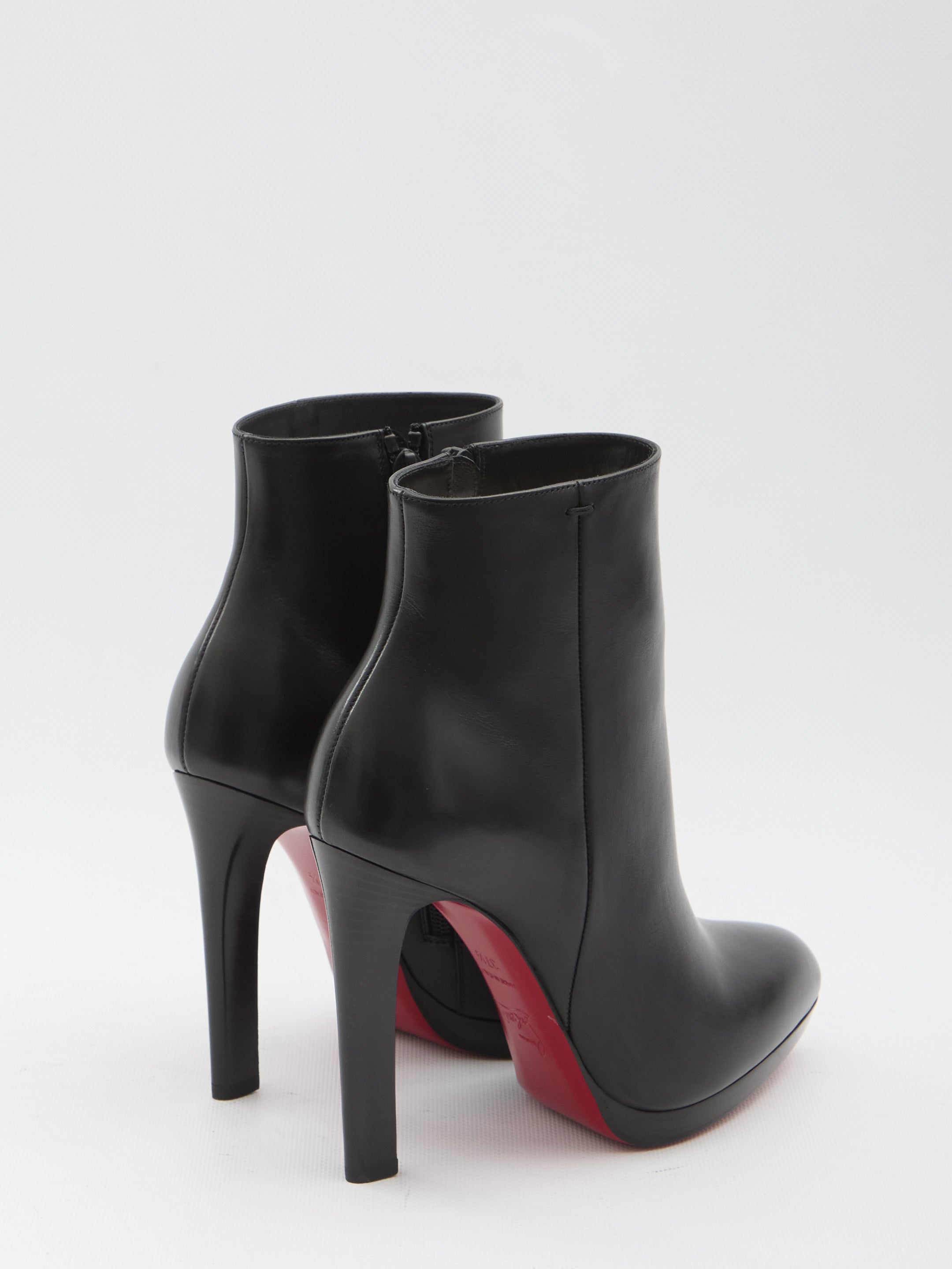 CHRISTIAN LOUBOUTIN Fannylove Mini Ankle Boots - 12 cm Heel Height - Banlieue91 -