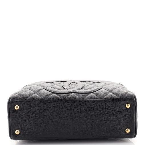 Chanel Timeless CC Bowler Bag Quilted Caviar Small - Banlieue91