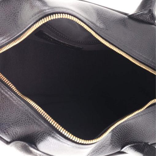 Chanel Timeless CC Bowler Bag Quilted Caviar Small - Banlieue91