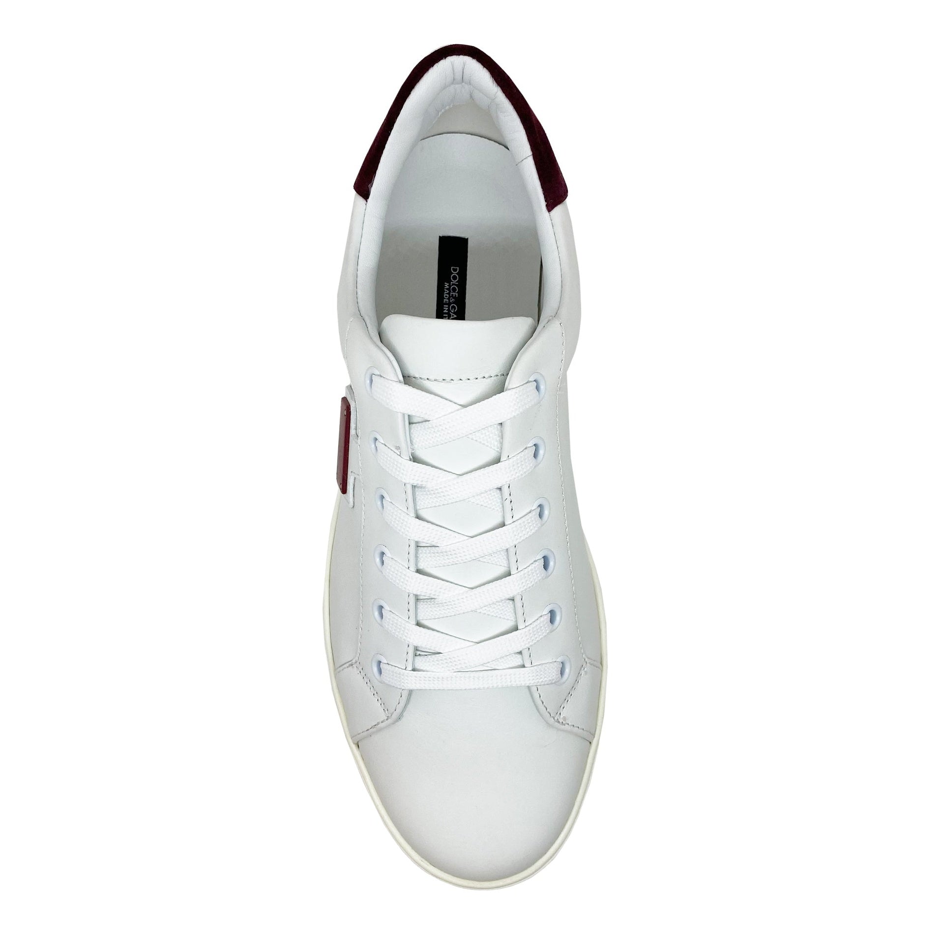 Dolce & Gabbana Logo Leather Sneakers - Banlieue91 -