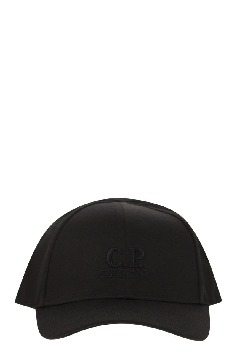 C.P.COMPANY Men's Visor Hat with Embroidered Logo - Banlieue91 -