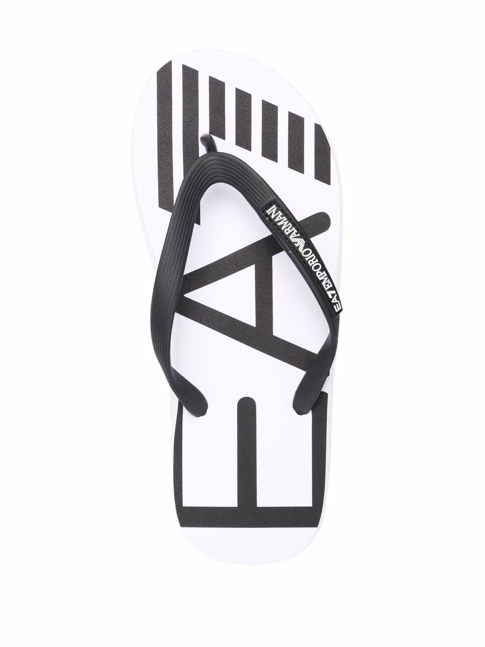 Ea7 Logo Flip Flops - Banlieue91 -