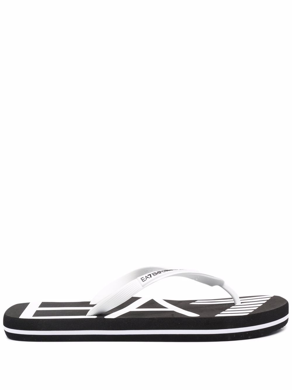 Ea7 Logo Flip Flops - Banlieue91 -