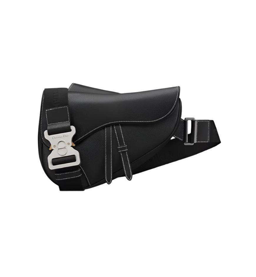 Dior Saddle Bag Black Grained Calfskin - Banlieue91
