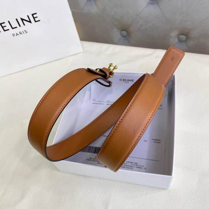 Celine Women Belt 'Brown' - Banlieue91