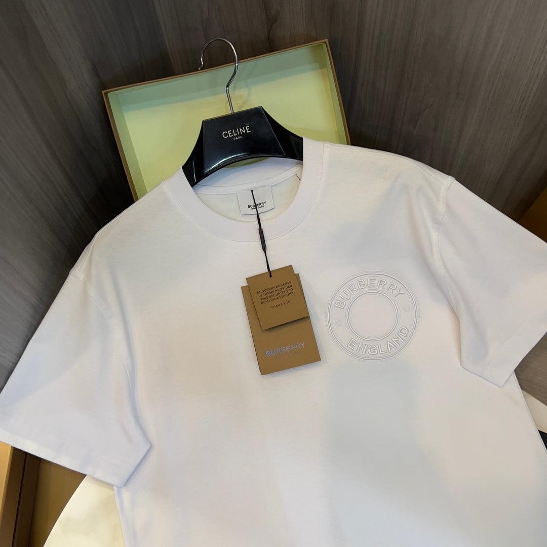 Burberry T-Shirt Without Collar 'White' - Banlieue91