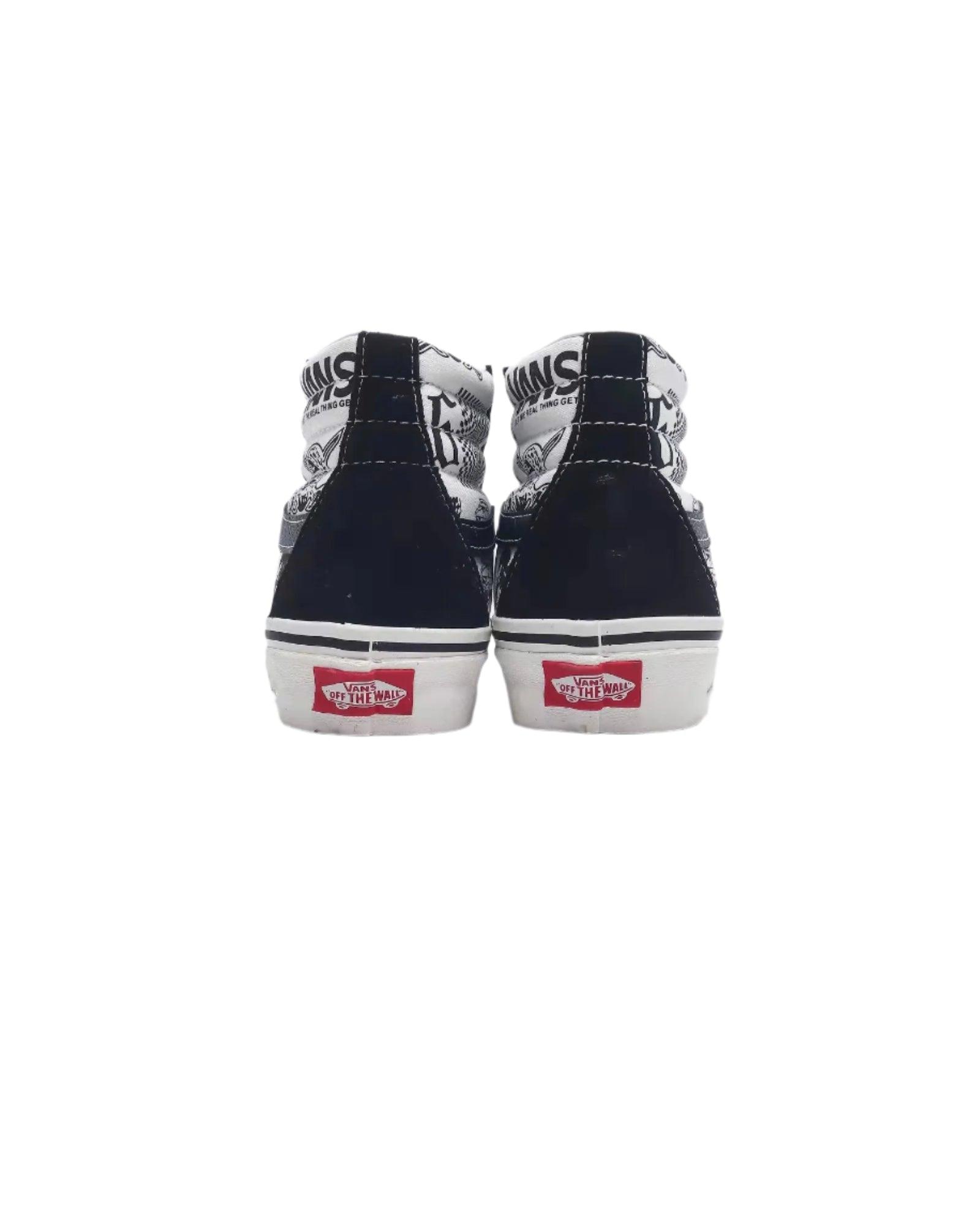 Vans Classic Series SK8-Hi High Top 'Black/White' - Banlieue91