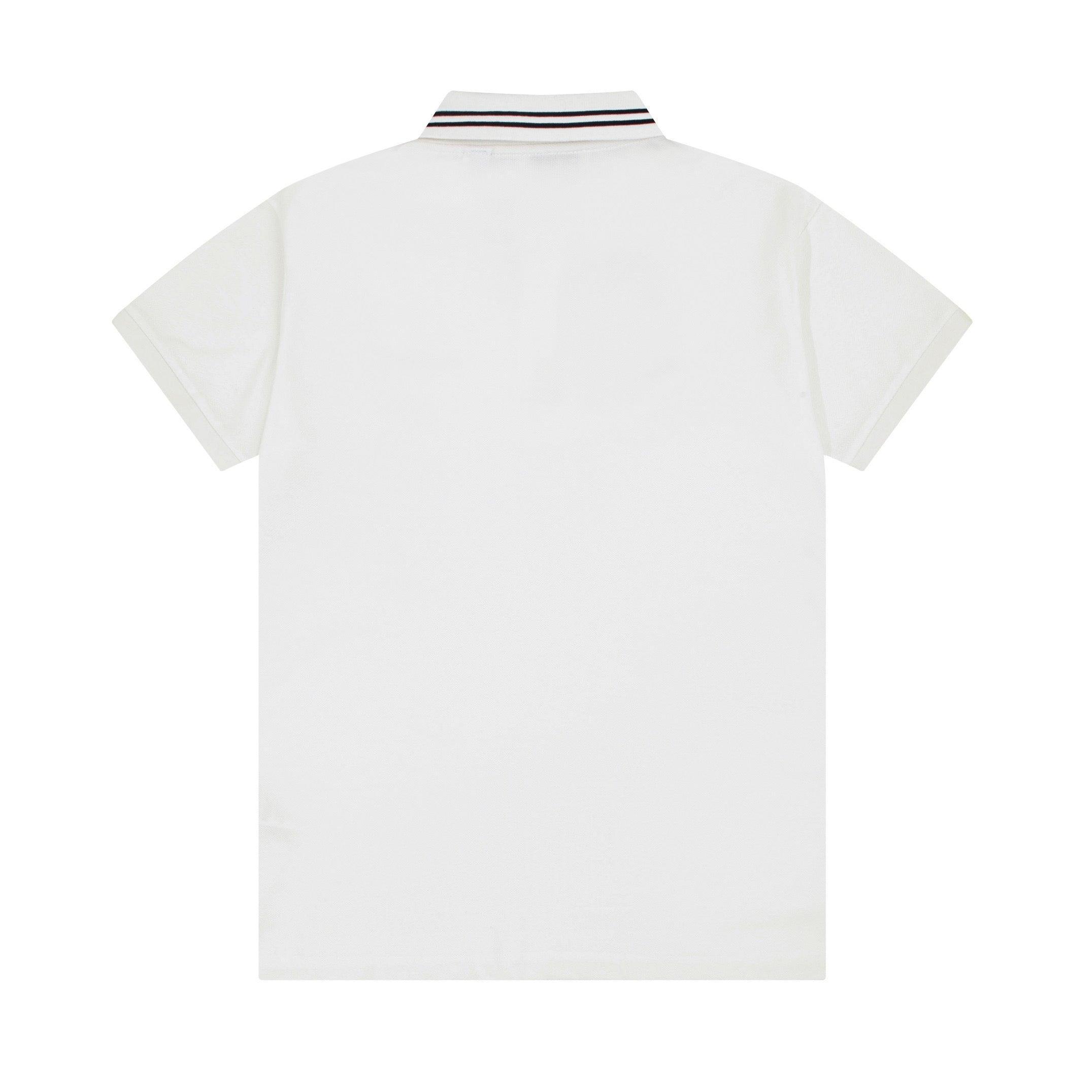 Burberry White T-Shirt With Collar - Banlieue91