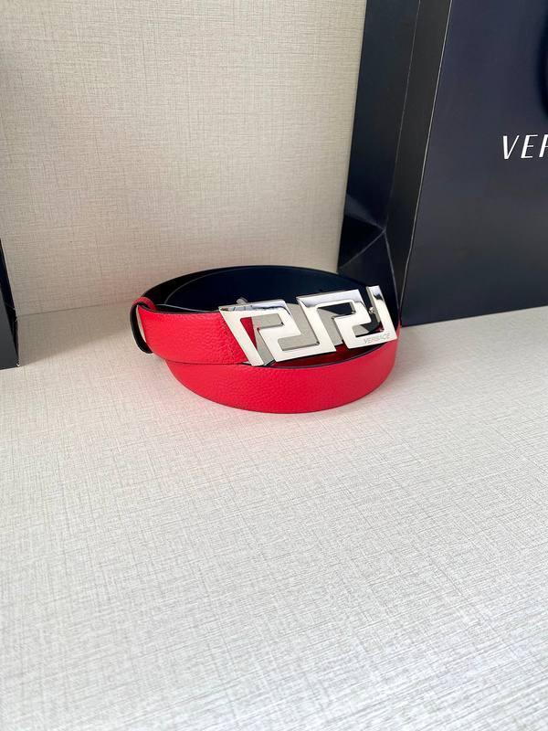 Versace Medusa Belt 'Red' - Banlieue91