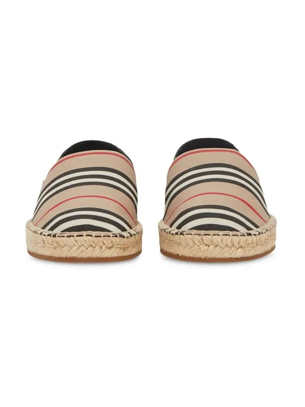 Burberry Icon stripe espadrilles - Banlieue91 -