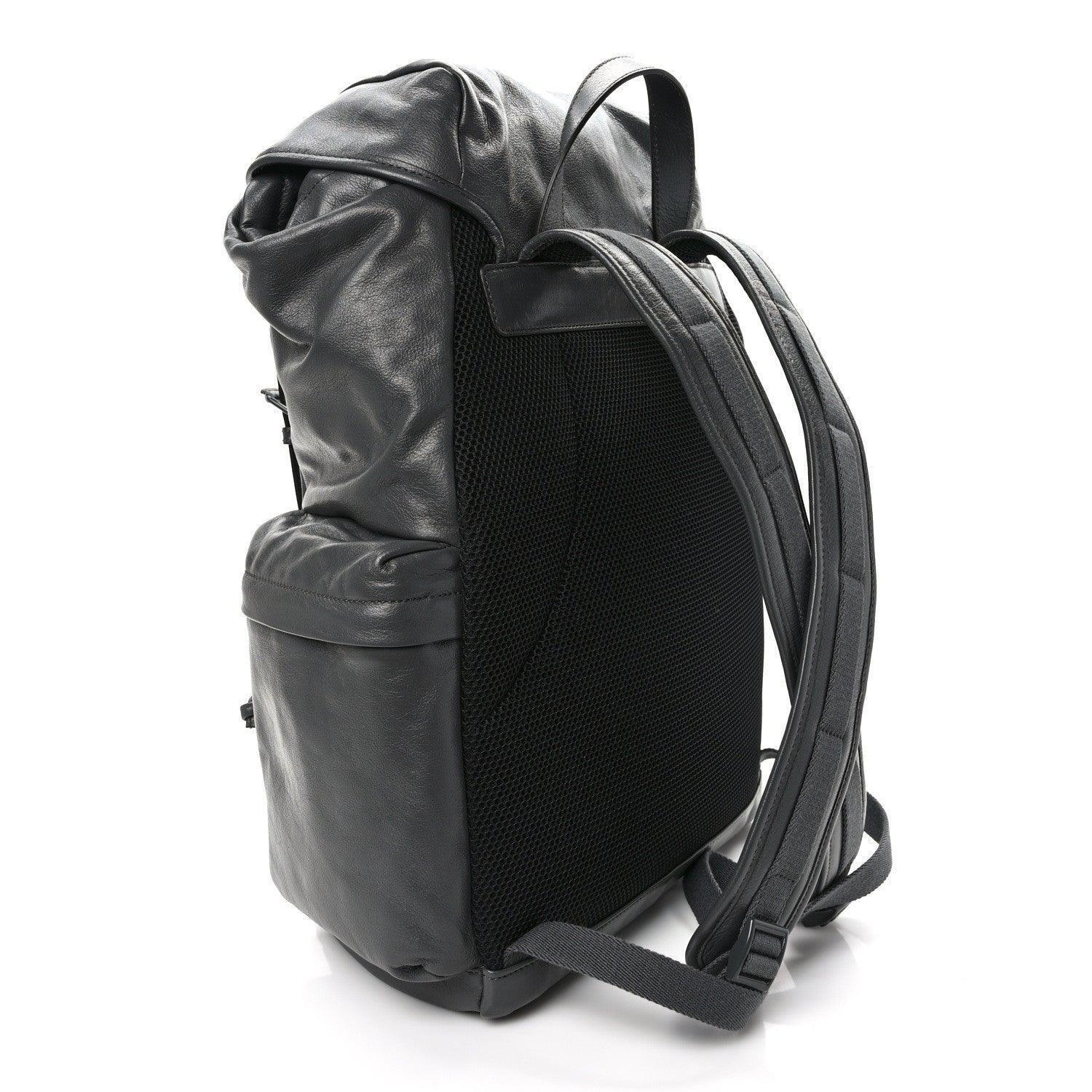 Gucci Calfskin Monochrome Double G Backpack - Banlieue91